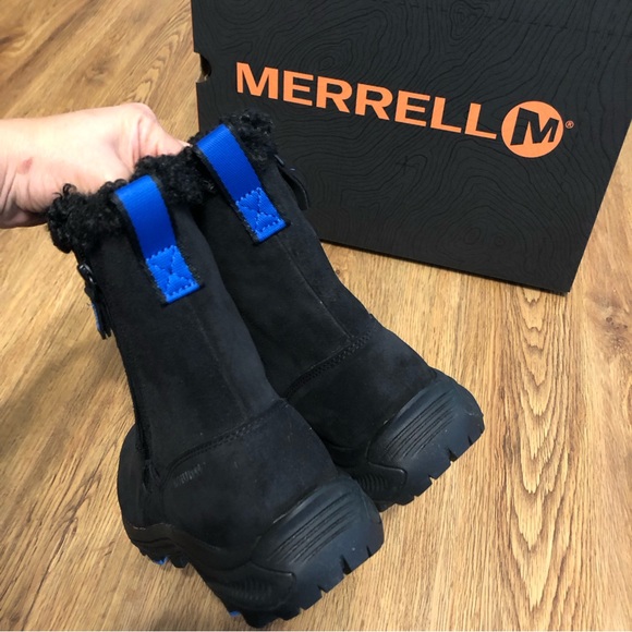 MERRELL insulated waterproof snow winter boots shoes women’s new in box - Picture 3 of 8